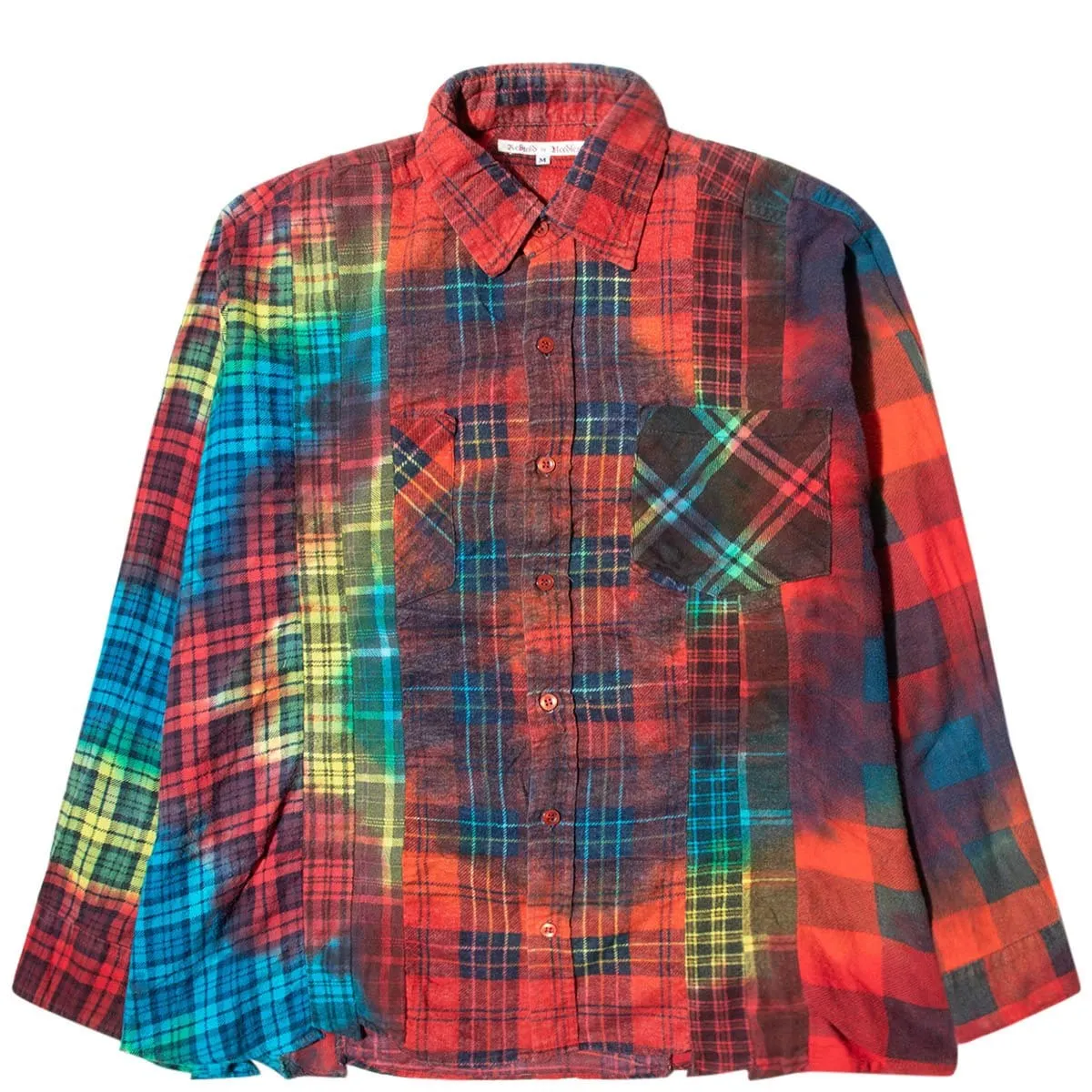 7 CUTS FLANNEL TIE DYE SHIRT FW20 16