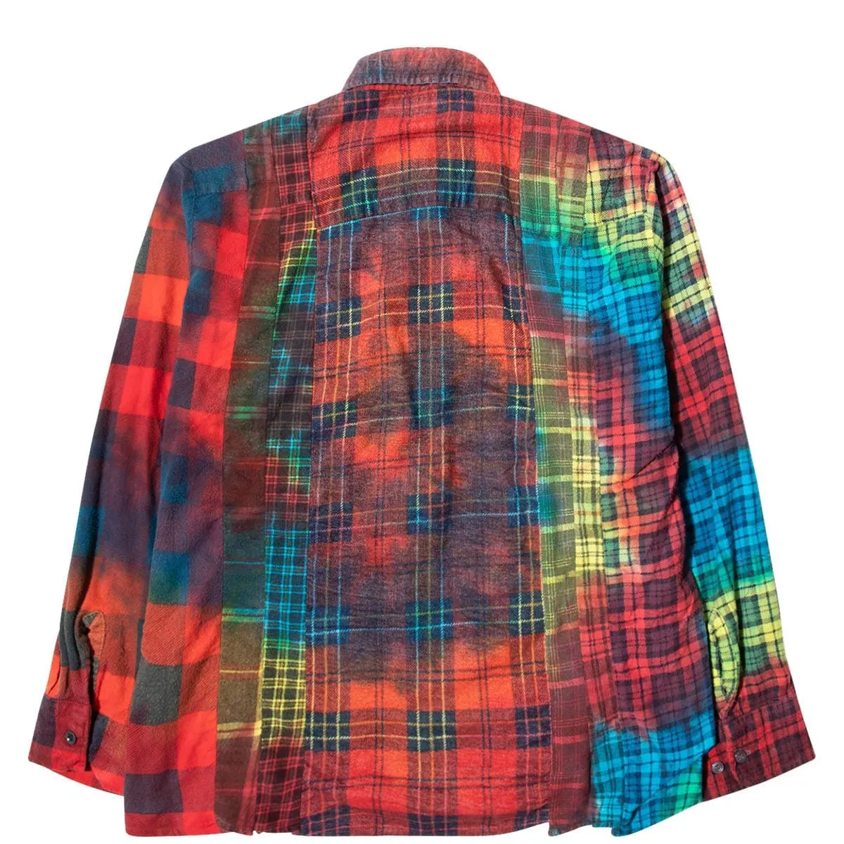 7 CUTS FLANNEL TIE DYE SHIRT FW20 16