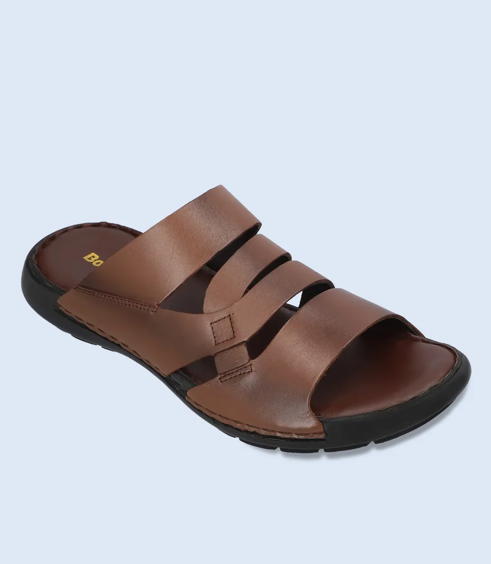 BM5988-BROWN-Men Slipper