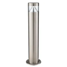 Brooklyn Small Stainless Steel Outdoor LED Bollard Light