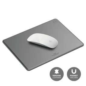 ELAGO Genuine Leather Mouse Pad (w Cable Magnet)