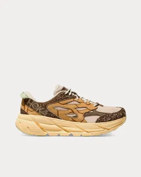 Elite Terrain System Clifton L Suede Oat Milk / Pollen Running Shoes