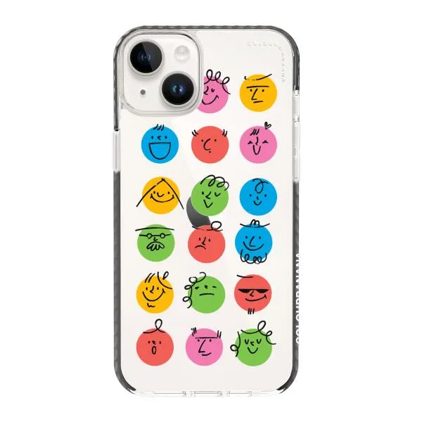 iPhone Case - Colorful Faces Set