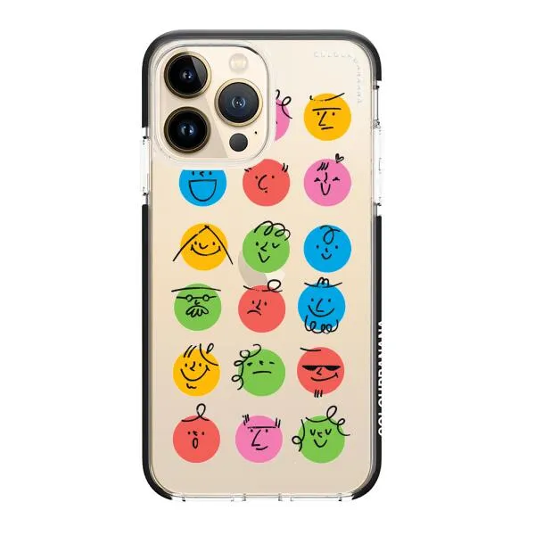 iPhone Case - Colorful Faces Set