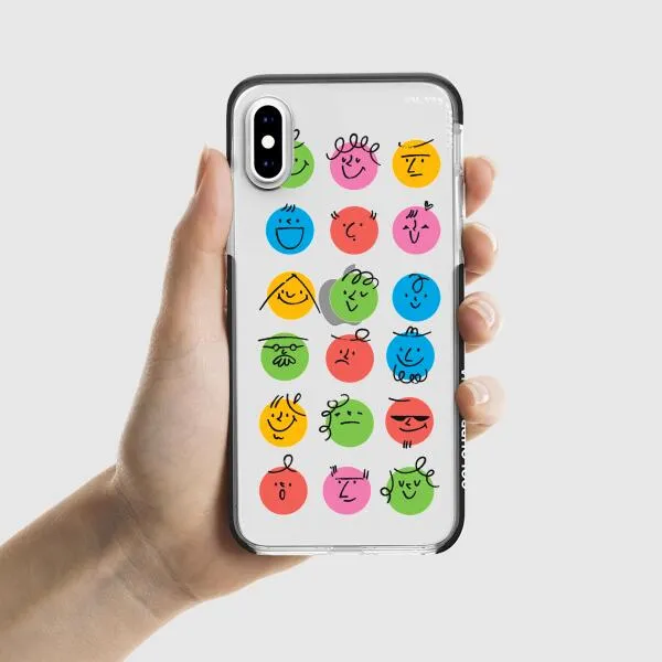 iPhone Case - Colorful Faces Set