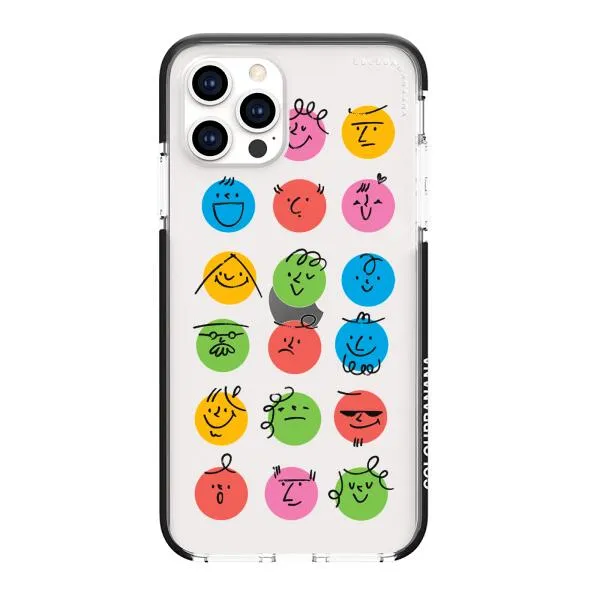 iPhone Case - Colorful Faces Set