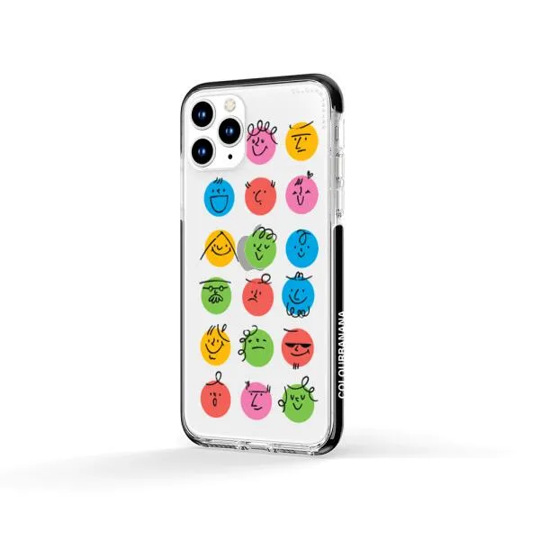 iPhone Case - Colorful Faces Set