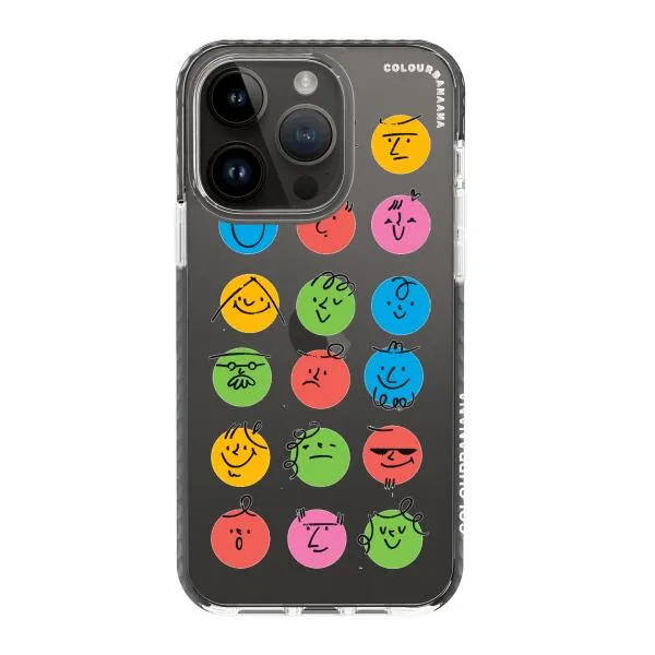 iPhone Case - Colorful Faces Set