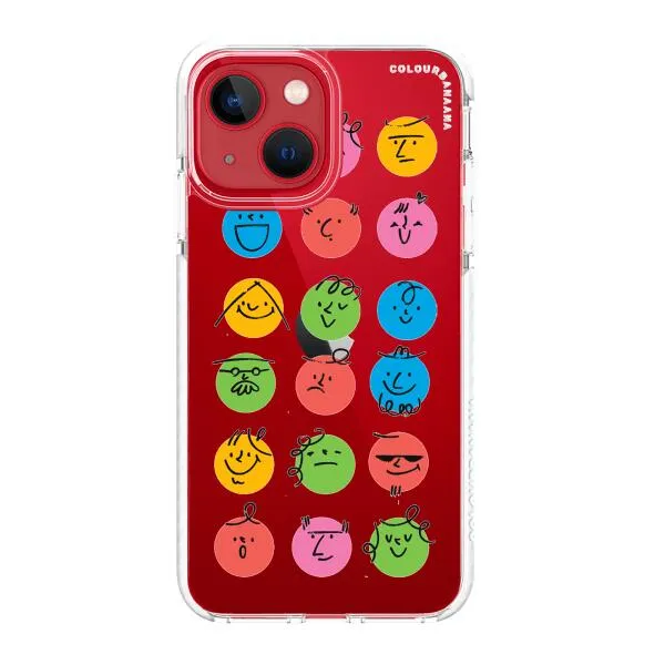 iPhone Case - Colorful Faces Set