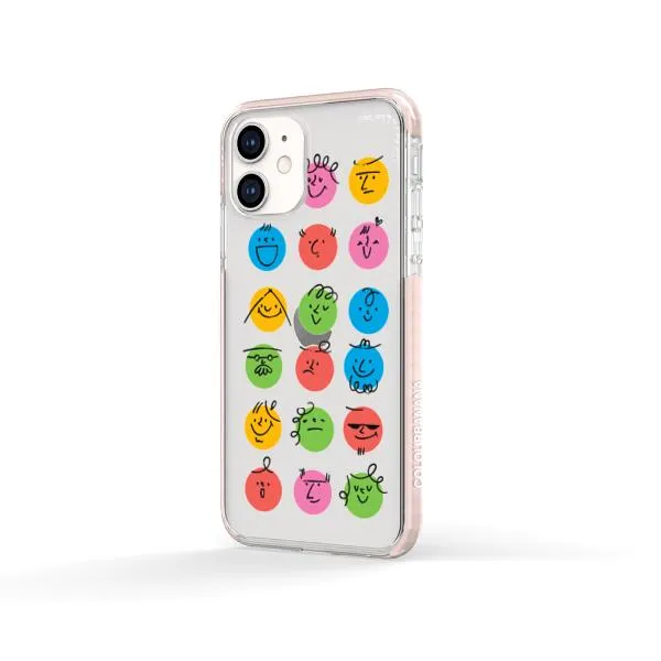 iPhone Case - Colorful Faces Set