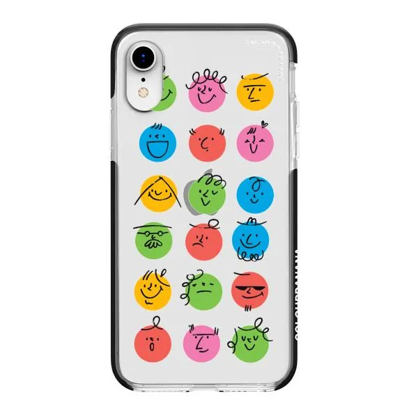 iPhone Case - Colorful Faces Set