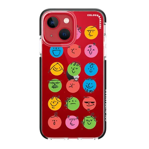 iPhone Case - Colorful Faces Set