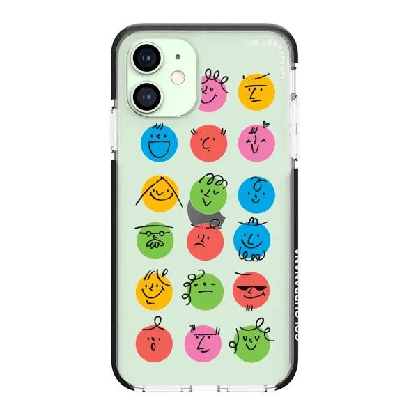 iPhone Case - Colorful Faces Set