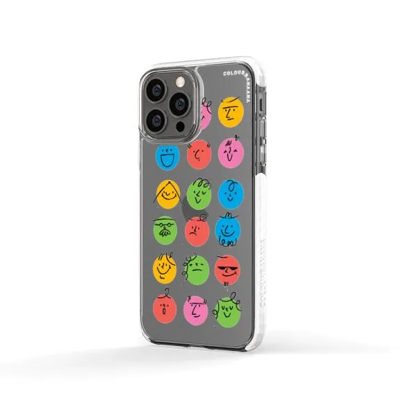 iPhone Case - Colorful Faces Set