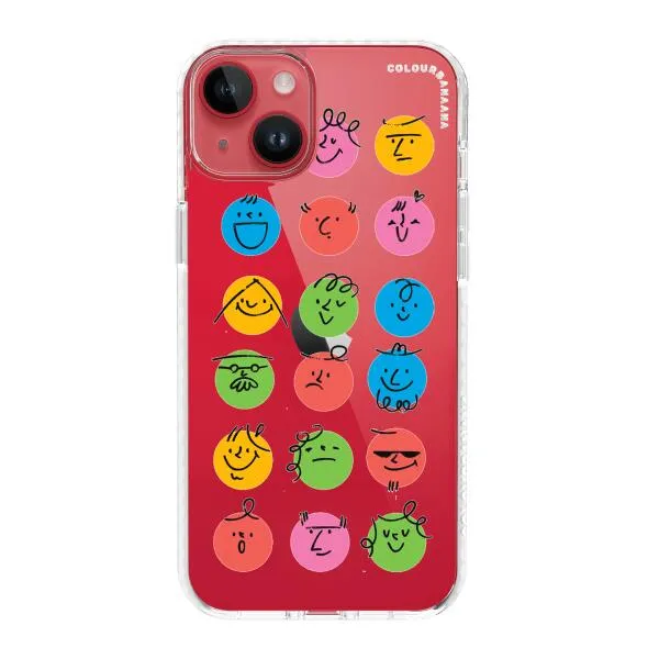 iPhone Case - Colorful Faces Set