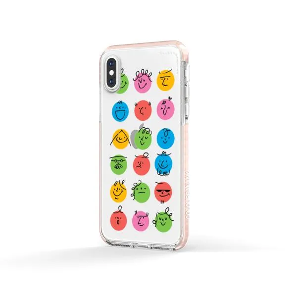 iPhone Case - Colorful Faces Set