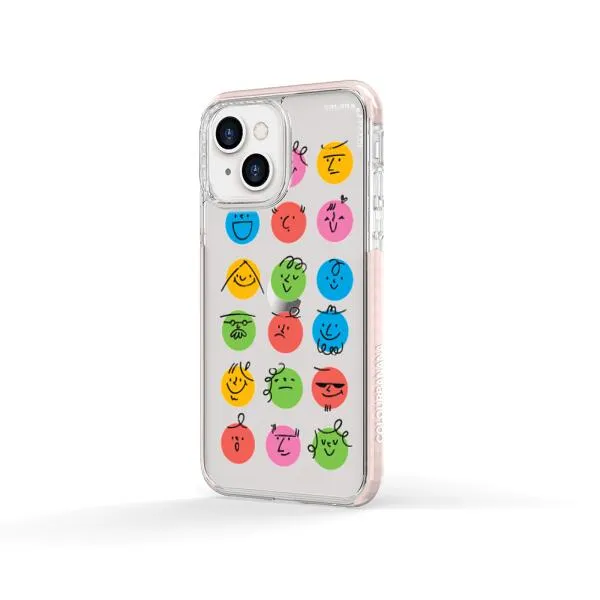 iPhone Case - Colorful Faces Set