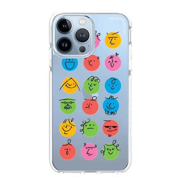 iPhone Case - Colorful Faces Set