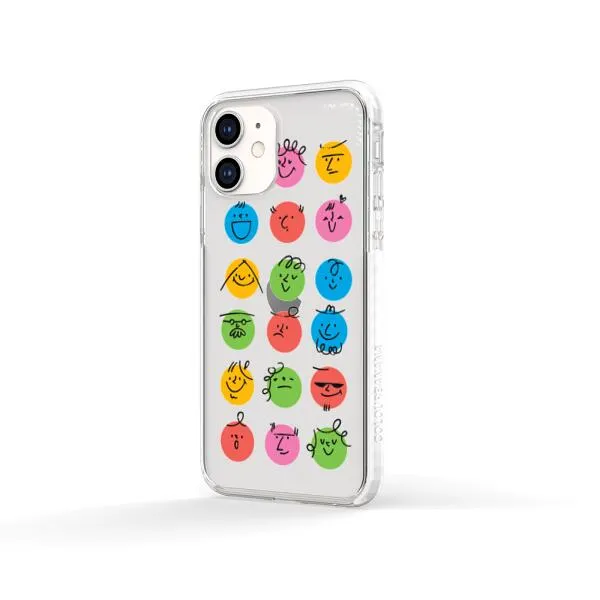 iPhone Case - Colorful Faces Set