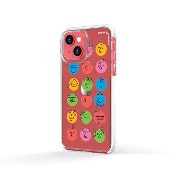 iPhone Case - Colorful Faces Set