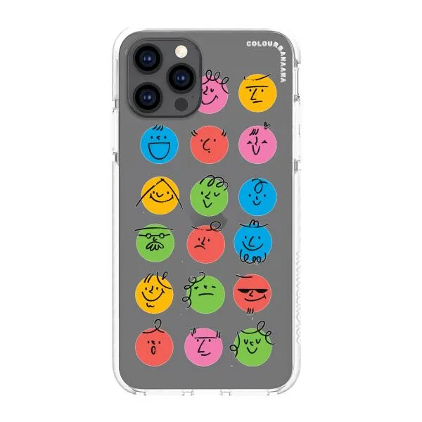 iPhone Case - Colorful Faces Set