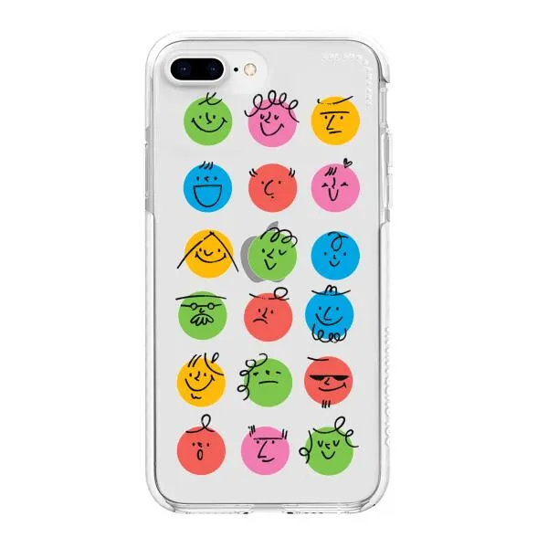 iPhone Case - Colorful Faces Set