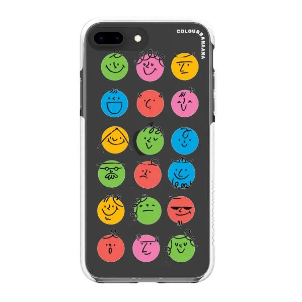 iPhone Case - Colorful Faces Set