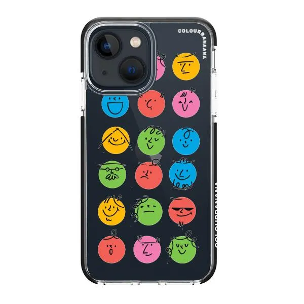 iPhone Case - Colorful Faces Set