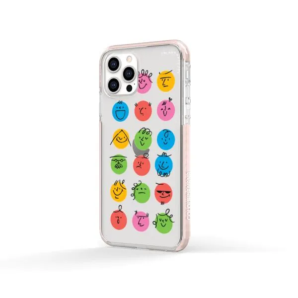 iPhone Case - Colorful Faces Set