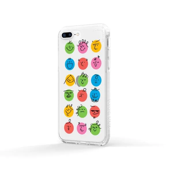 iPhone Case - Colorful Faces Set