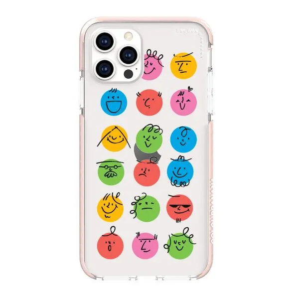 iPhone Case - Colorful Faces Set