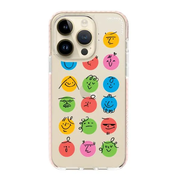 iPhone Case - Colorful Faces Set