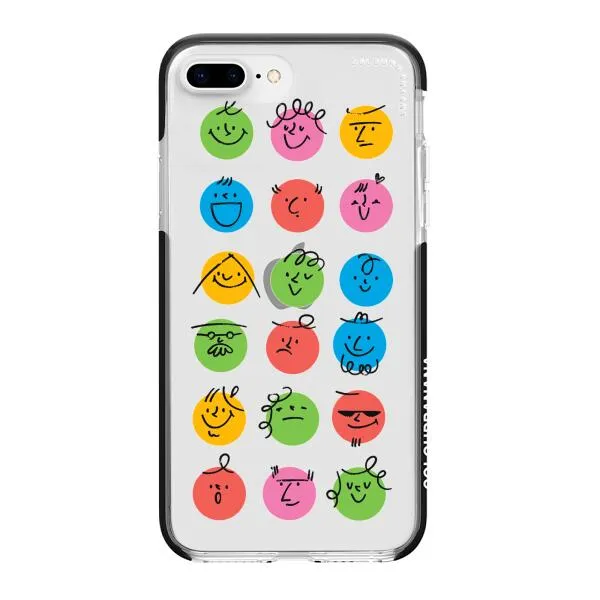 iPhone Case - Colorful Faces Set