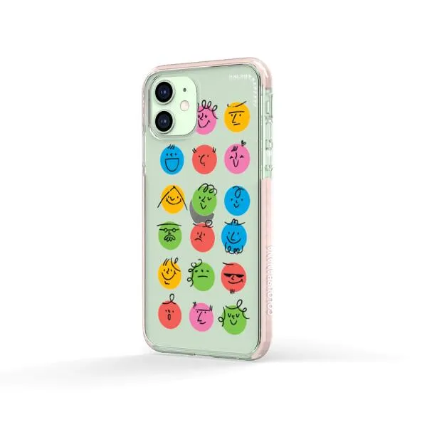 iPhone Case - Colorful Faces Set