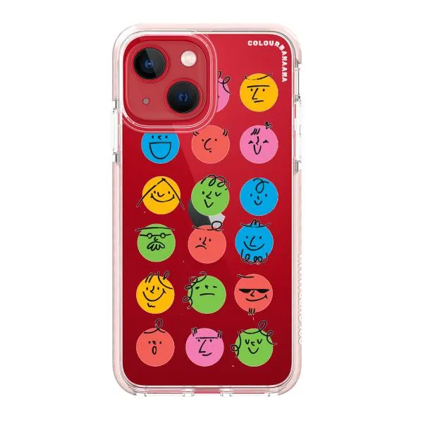 iPhone Case - Colorful Faces Set