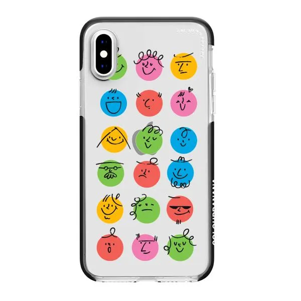 iPhone Case - Colorful Faces Set