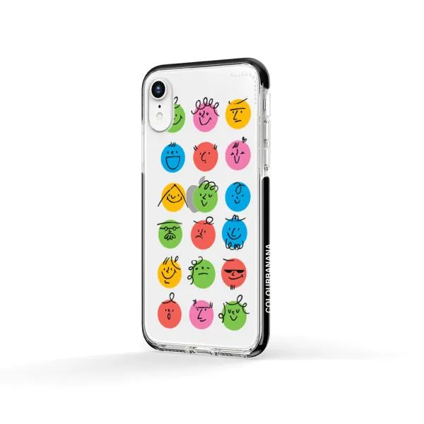 iPhone Case - Colorful Faces Set