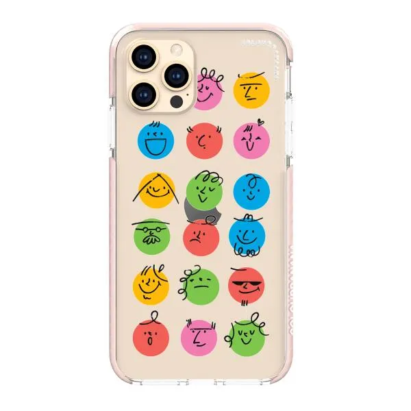 iPhone Case - Colorful Faces Set