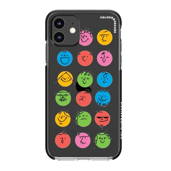 iPhone Case - Colorful Faces Set