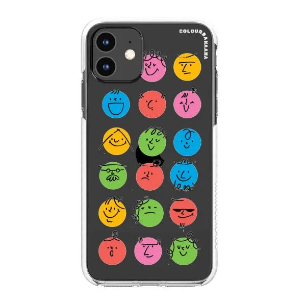 iPhone Case - Colorful Faces Set