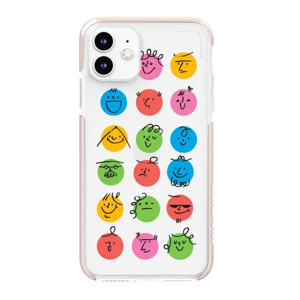 iPhone Case - Colorful Faces Set