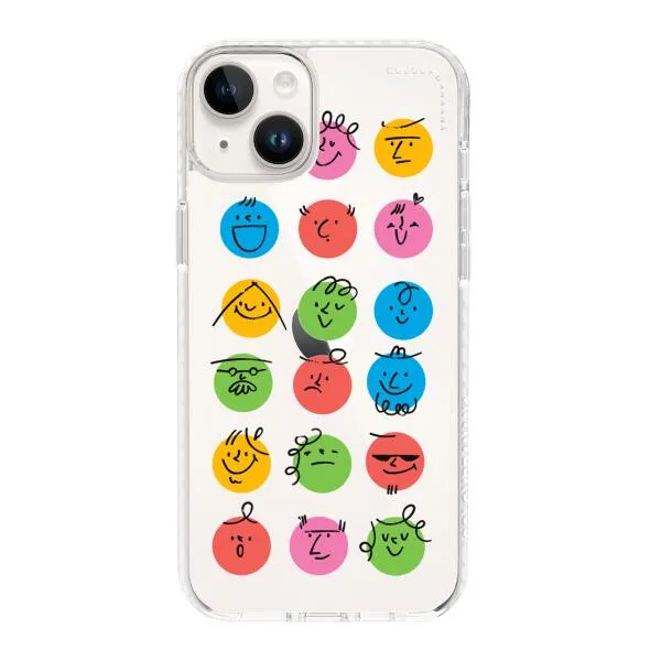 iPhone Case - Colorful Faces Set