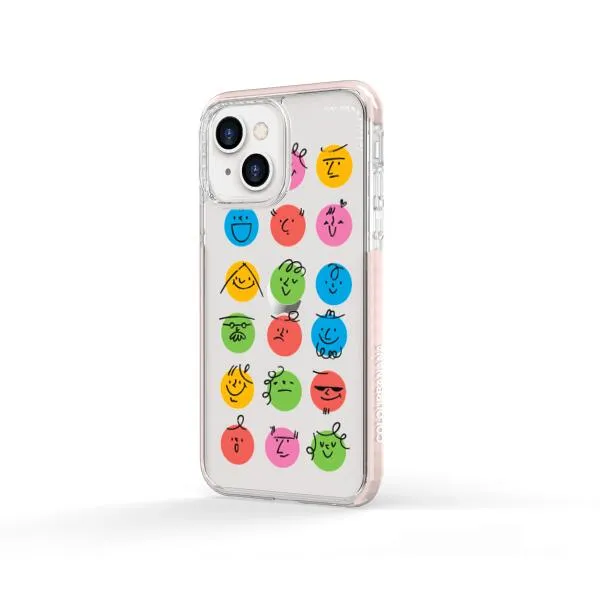 iPhone Case - Colorful Faces Set