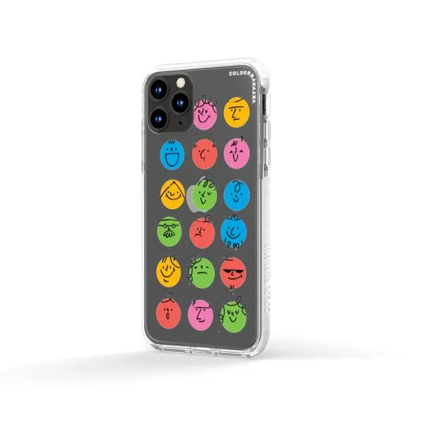 iPhone Case - Colorful Faces Set