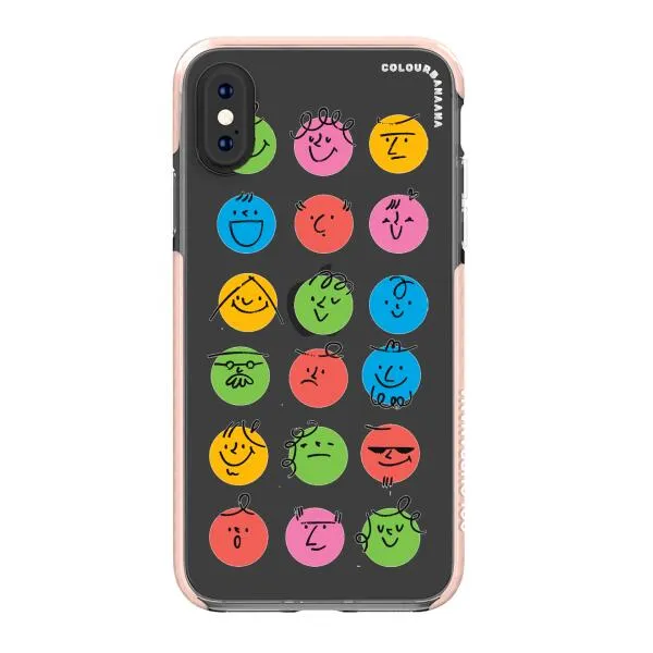 iPhone Case - Colorful Faces Set