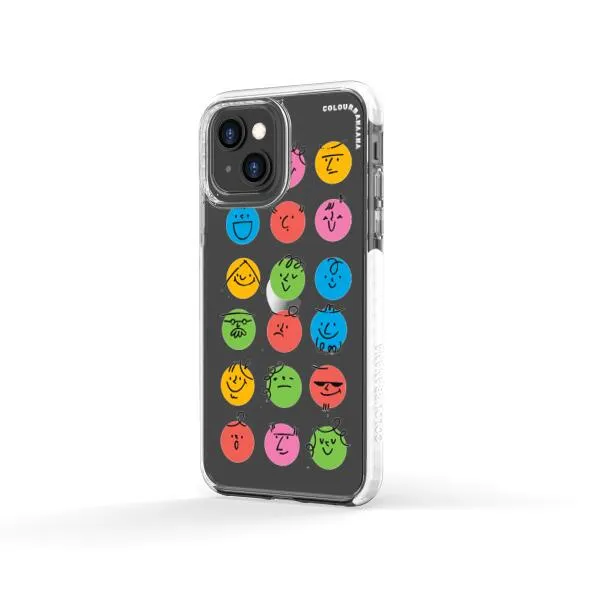 iPhone Case - Colorful Faces Set