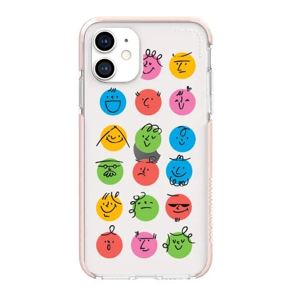 iPhone Case - Colorful Faces Set