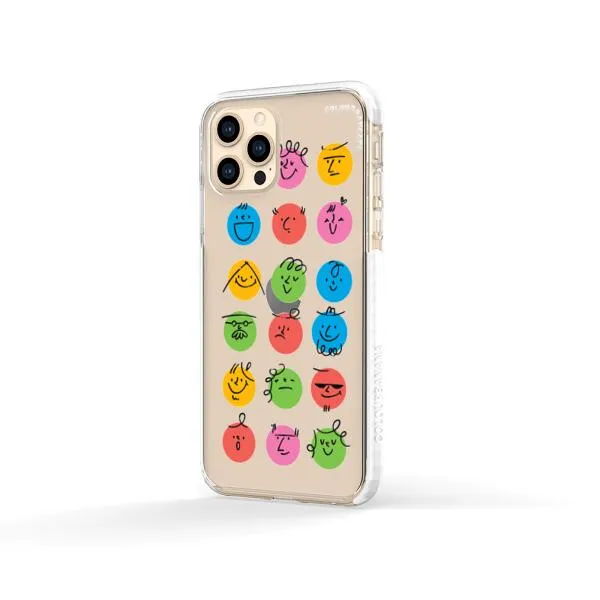 iPhone Case - Colorful Faces Set