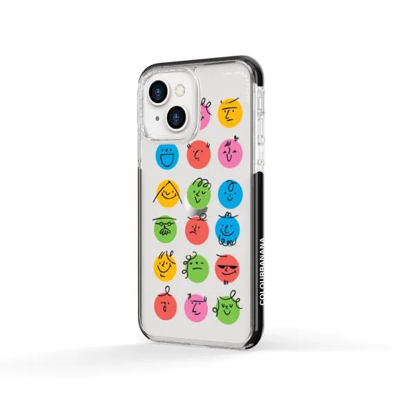 iPhone Case - Colorful Faces Set