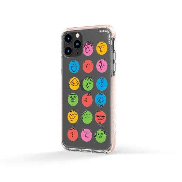 iPhone Case - Colorful Faces Set